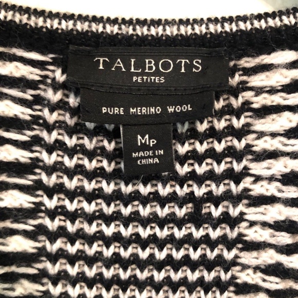 2 TALBOTS 100% Merino Wool Open Front Cardigans - VERY WARM! - Picture 12 of 16